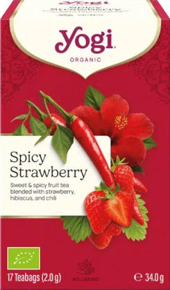 Spicy Strawberry Yogi Tea (Vürtsikas maasika tee)
